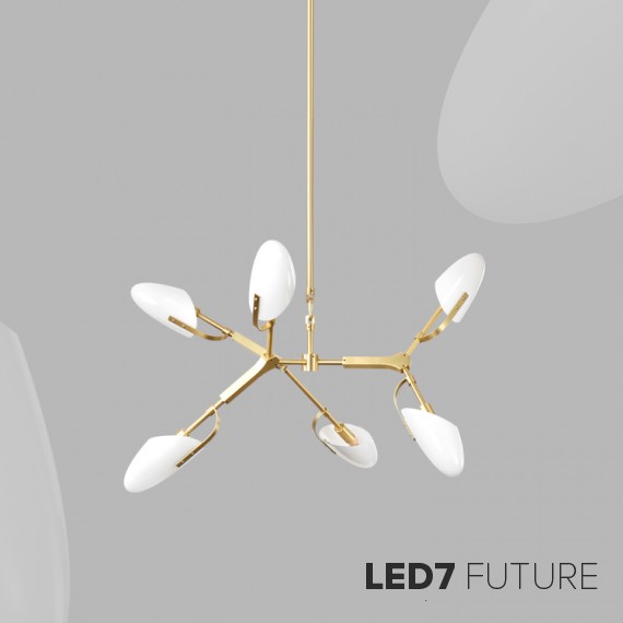 Loft Industry Modern - Future 04 Chandelier